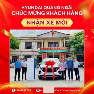 Vay mua xe Hyundai tại Quảng Ngãi: tính khoản trả đầu tiên